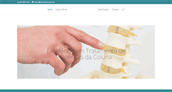 Desktop Screenshot of clinicadacoluna.net